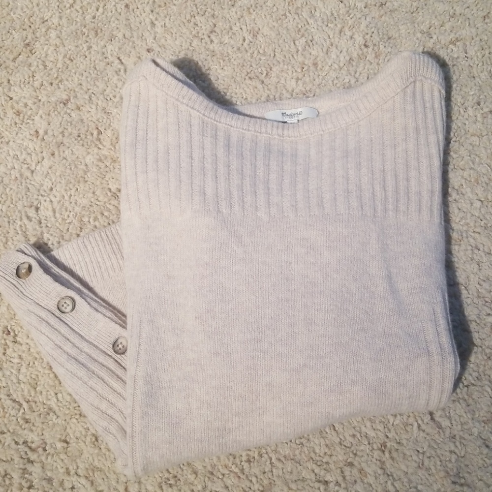 Madewell beautiful cream sweater